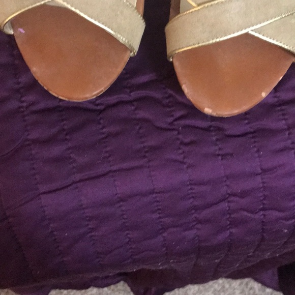 Platform faux cork heels - Picture 4 of 4